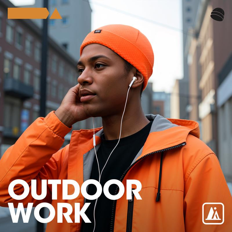 SHINENEOTH Skull Cap – Warm, Breathable, and Windproof Beanie for Cycling, Running, or Under-Helmet Wear. Two Styles, All-Season Comfort.