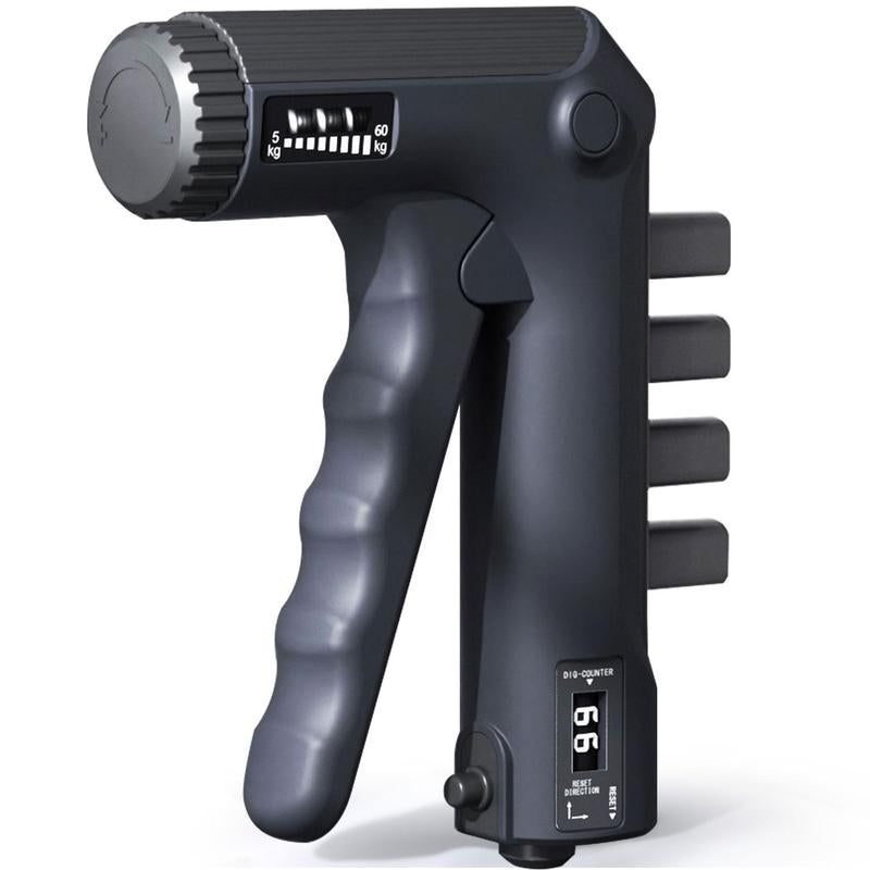  Hand Grip Strengthener Workout Kit (5 Pack) Forearm Grip Adjustable Resistance Hand Gripper, Finger Exerciser and Stretcher, Grip Ring & Stress Relief Grip Ball 