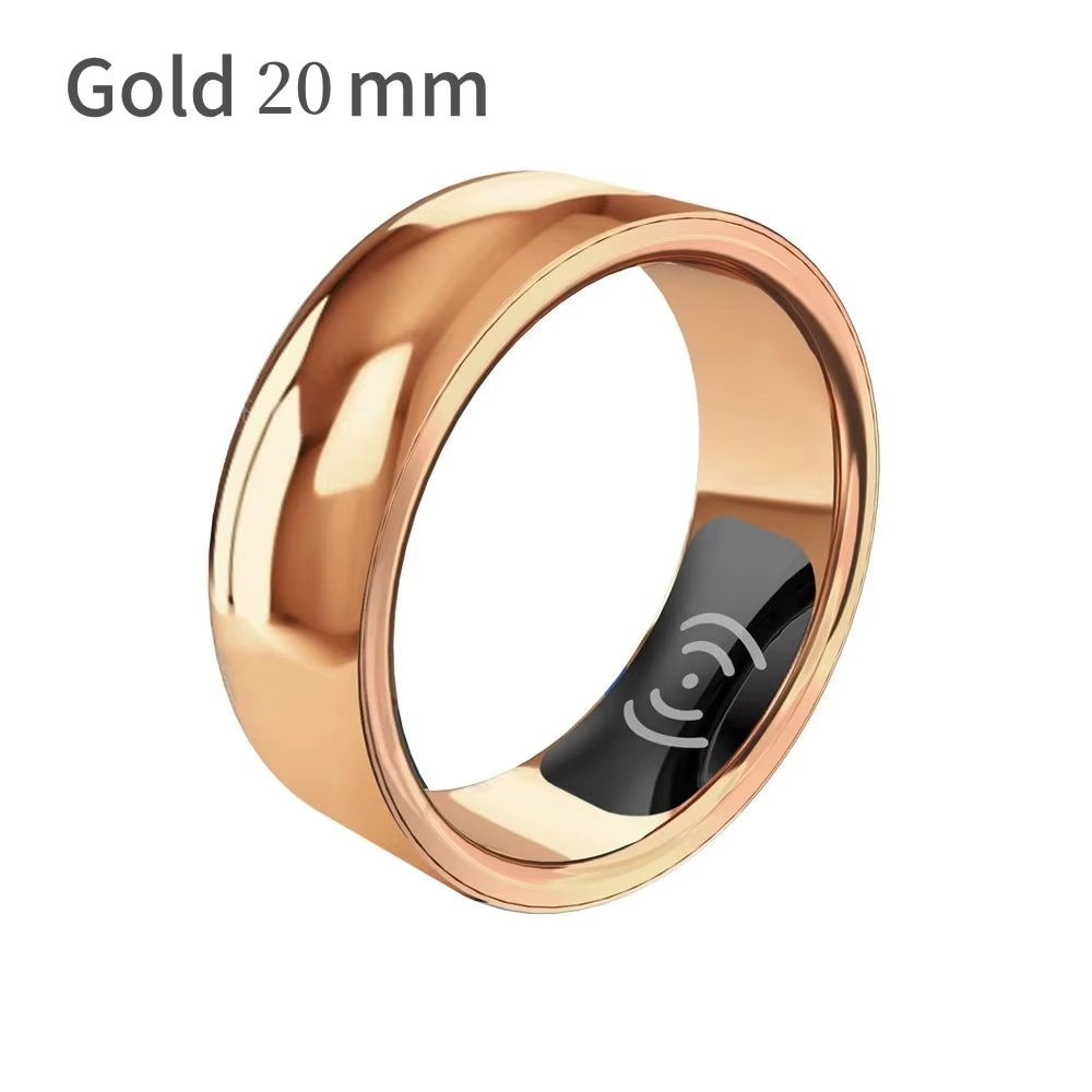 Smart Fitness Ring – Waterproof Health Tracker for Heart Rate, Blood Pressure, Oxygen, and Steps.
