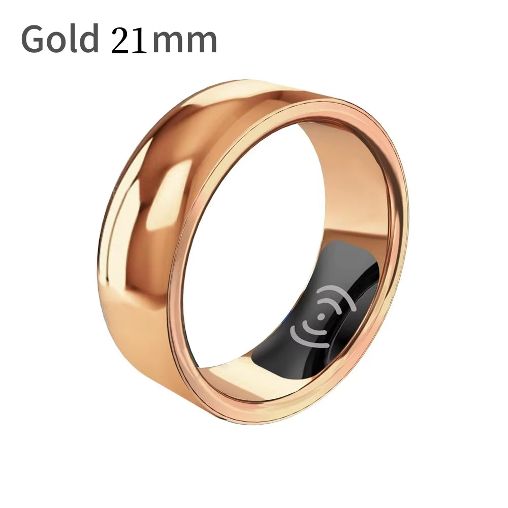 Smart Fitness Ring – Waterproof Health Tracker for Heart Rate, Blood Pressure, Oxygen, and Steps.