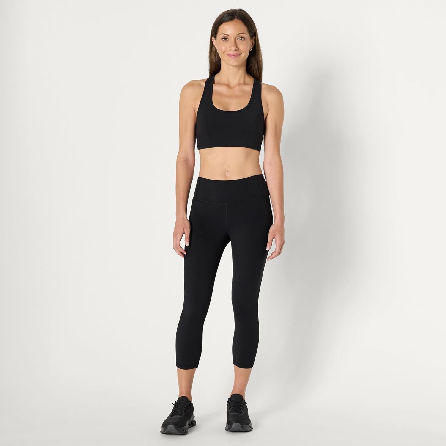 Women'S Active Total Train Medium Support Racerback Gym Workout Sports Bra