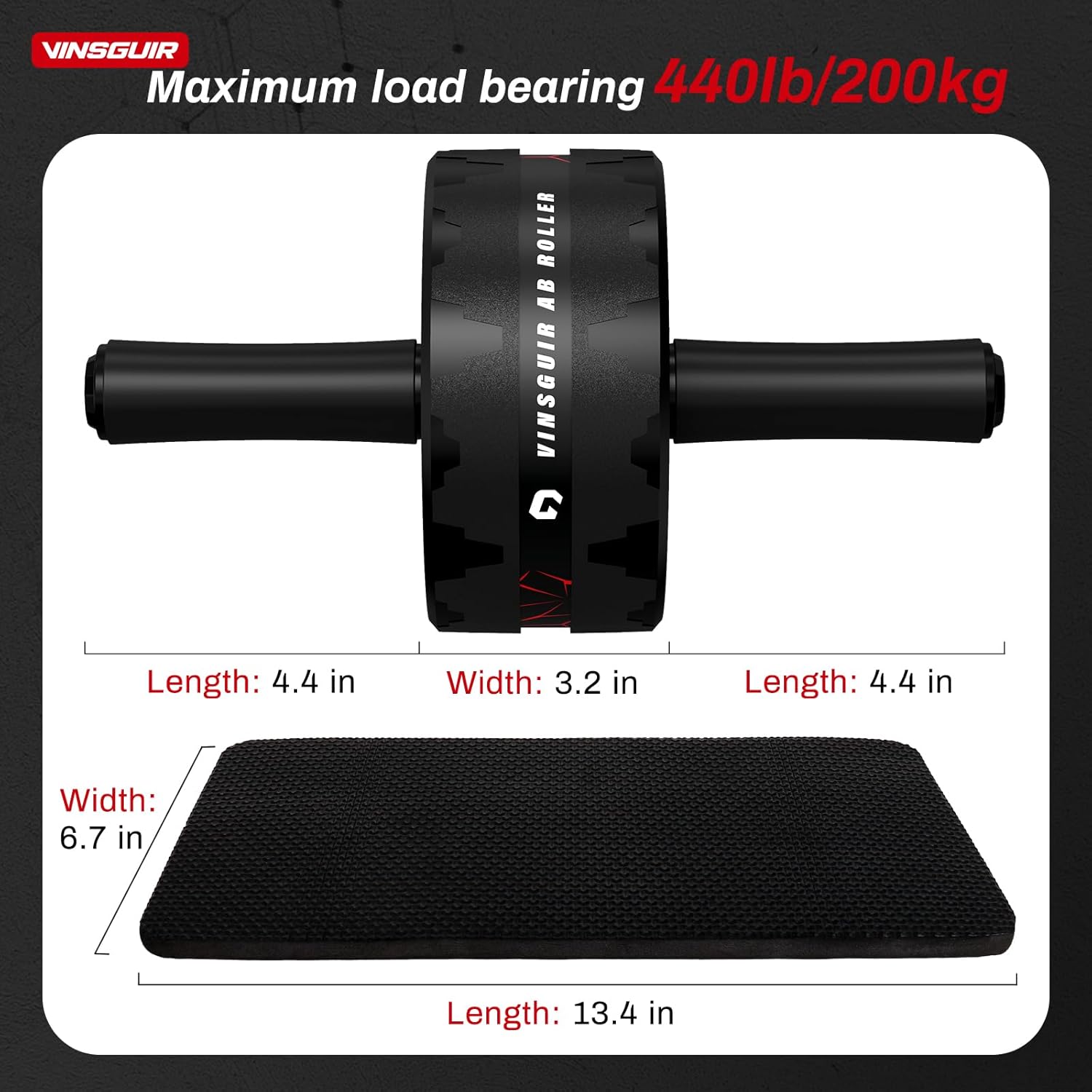 Ab Roller Wheel for Core Training Strengthen your abs, arms, and shoulders with this smooth-glide ab roller. Perfect for home workouts, it delivers deep core engagement and comes with a knee pad for comfort and support.