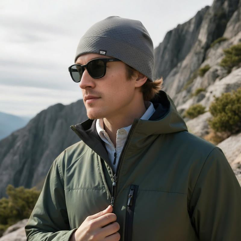 SHINENEOTH Skull Cap – Warm, Breathable, and Windproof Beanie for Cycling, Running, or Under-Helmet Wear. Two Styles, All-Season Comfort.