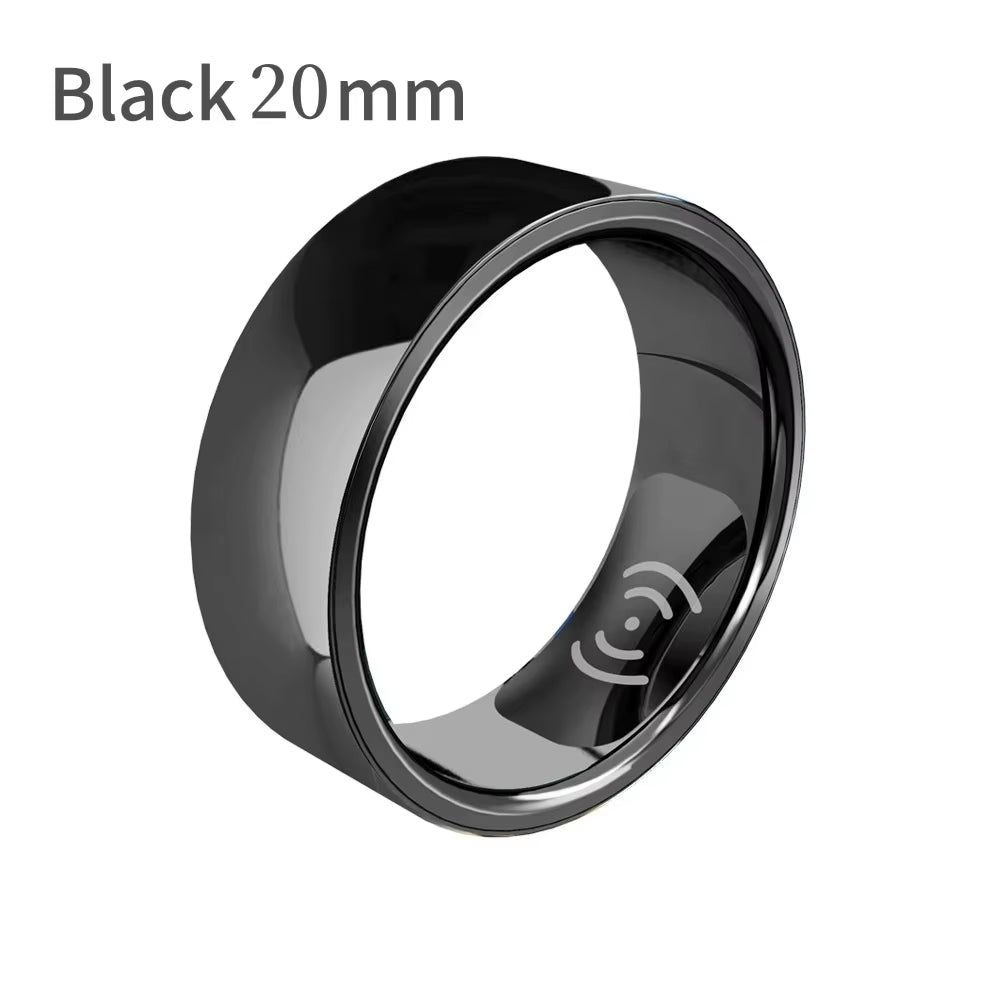 Smart Fitness Ring – Waterproof Health Tracker for Heart Rate, Blood Pressure, Oxygen, and Steps.