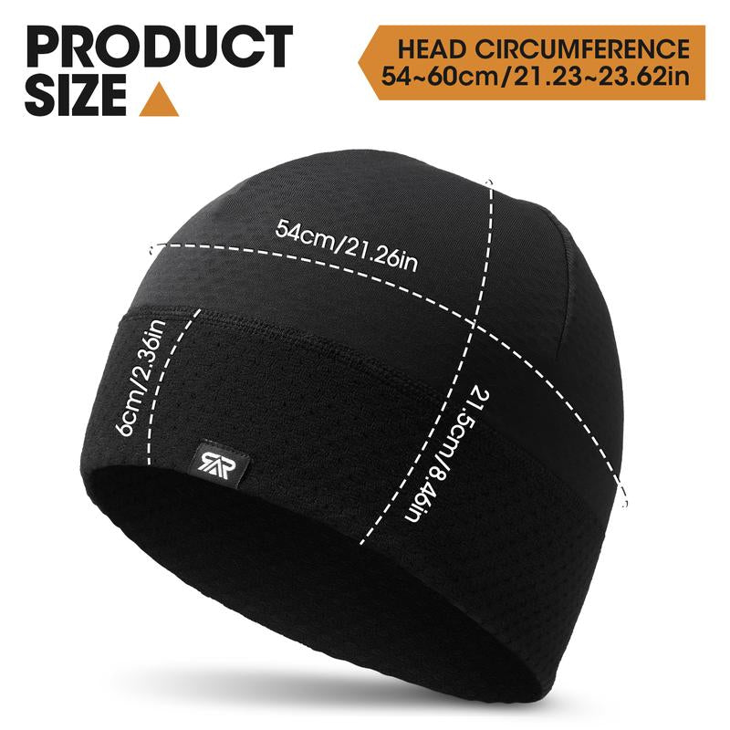 SHINENEOTH Skull Cap – Warm, Breathable, and Windproof Beanie for Cycling, Running, or Under-Helmet Wear. Two Styles, All-Season Comfort.