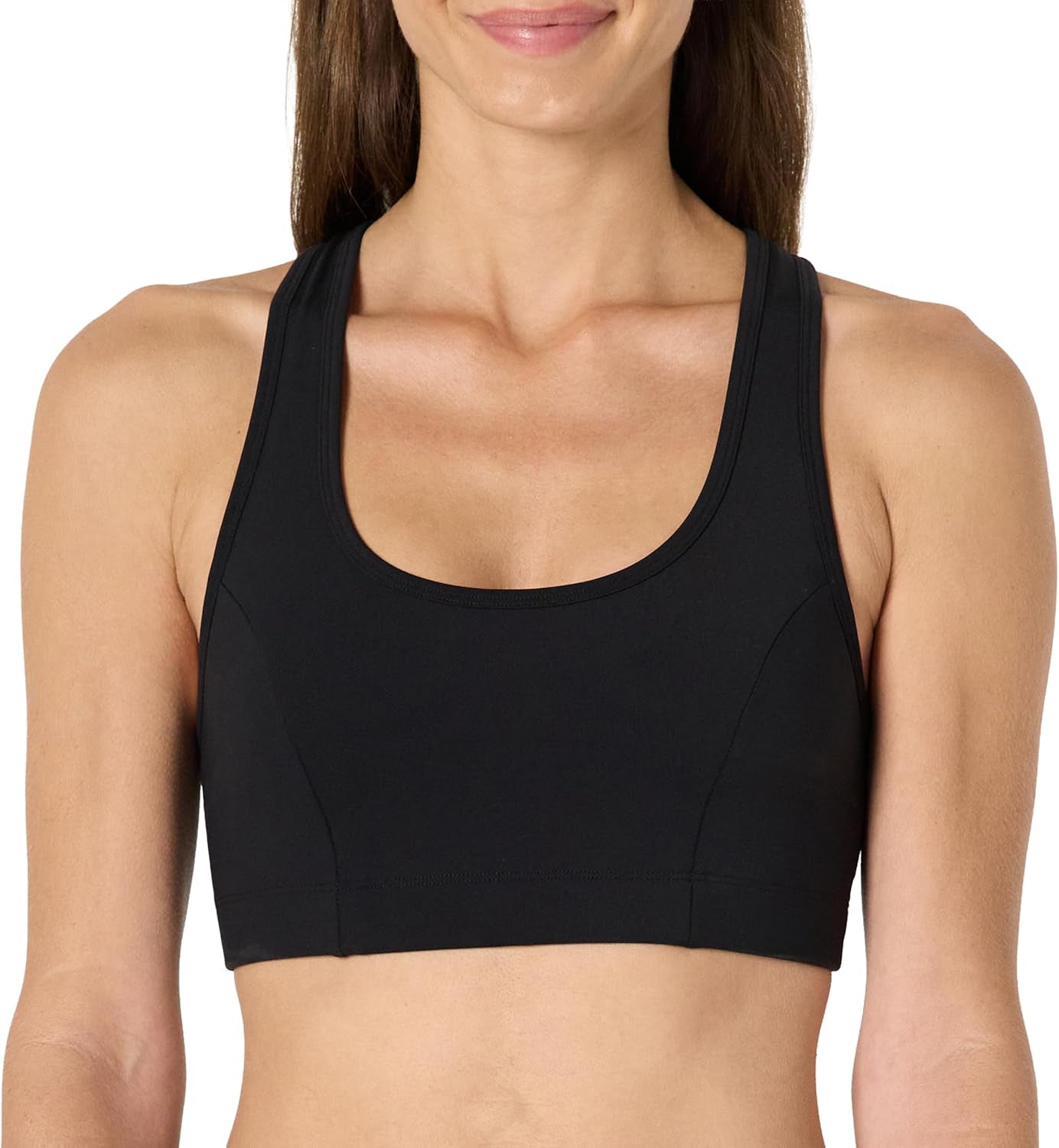 Women'S Active Total Train Medium Support Racerback Gym Workout Sports Bra