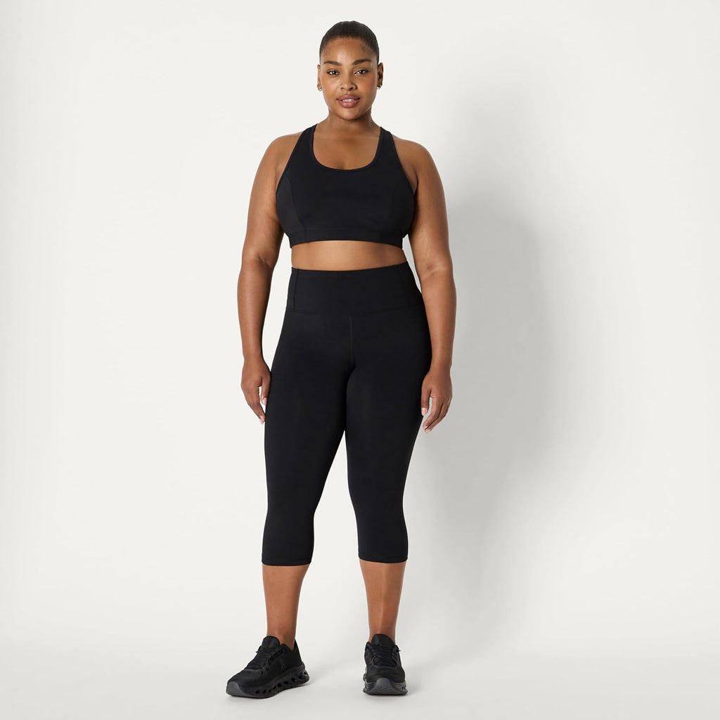 Women'S Active Total Train Medium Support Racerback Gym Workout Sports Bra