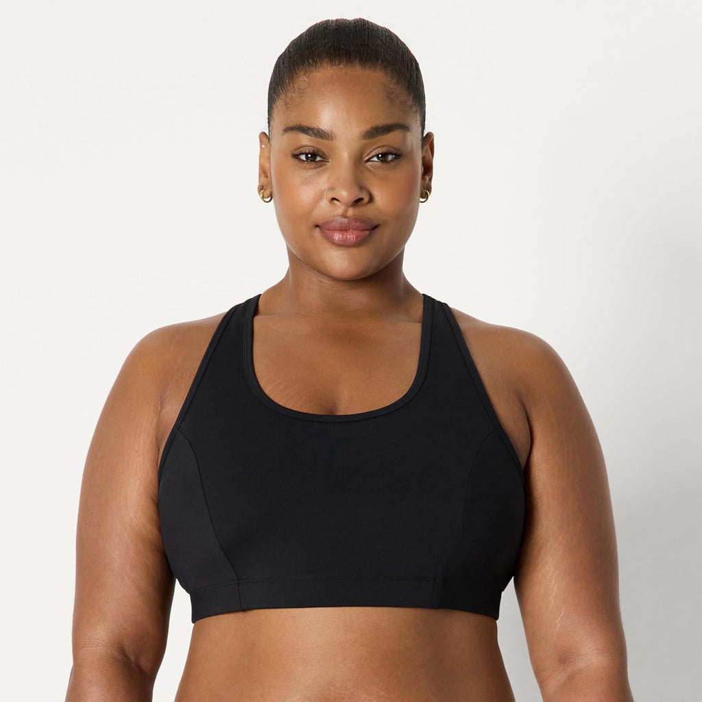 Women'S Active Total Train Medium Support Racerback Gym Workout Sports Bra