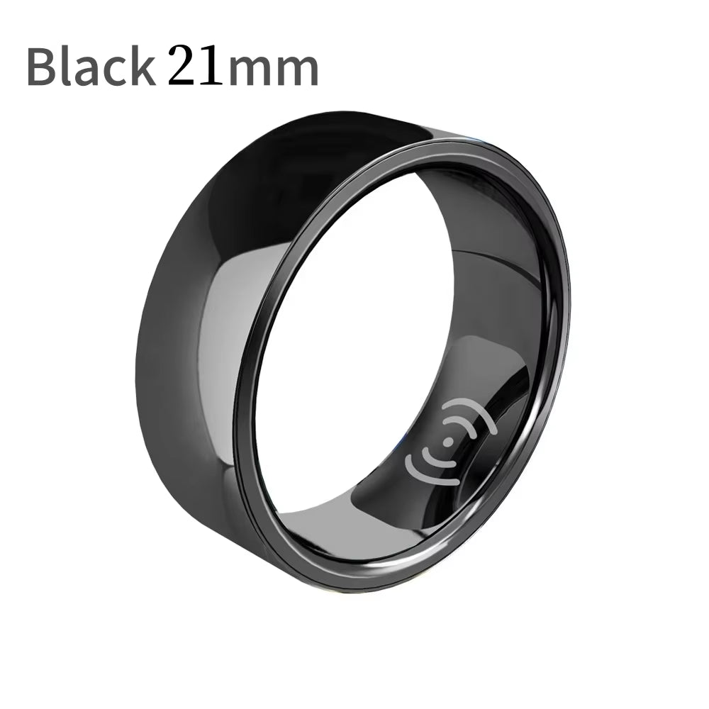 Smart Fitness Ring – Waterproof Health Tracker for Heart Rate, Blood Pressure, Oxygen, and Steps.