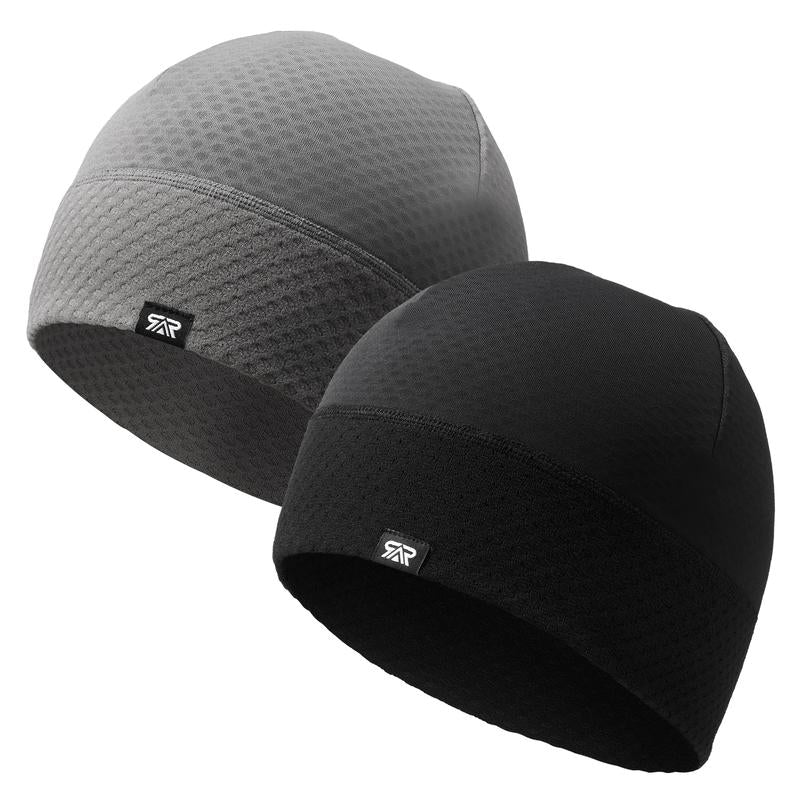 SHINENEOTH Skull Cap – Warm, Breathable, and Windproof Beanie for Cycling, Running, or Under-Helmet Wear. Two Styles, All-Season Comfort.
