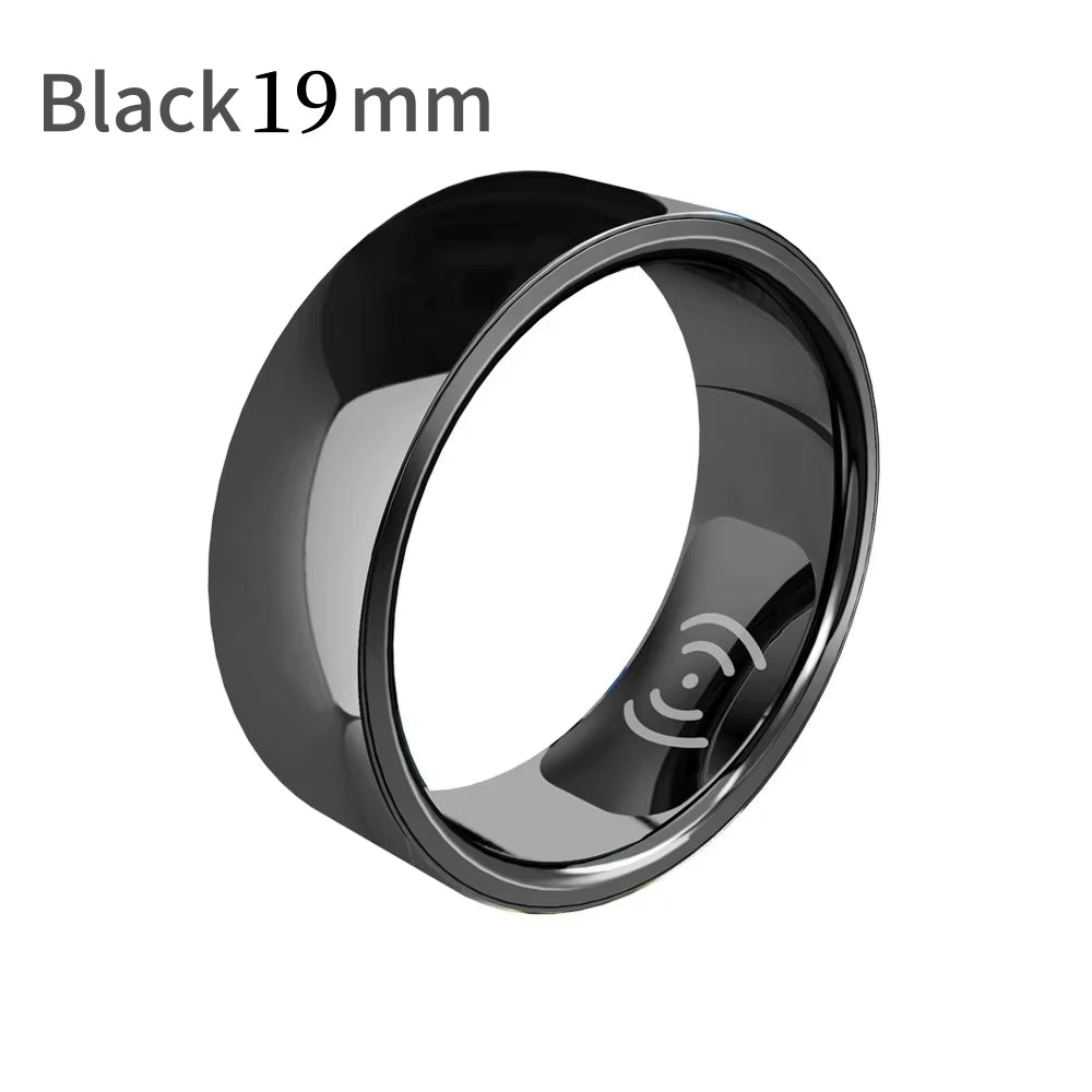 Smart Fitness Ring – Waterproof Health Tracker for Heart Rate, Blood Pressure, Oxygen, and Steps.